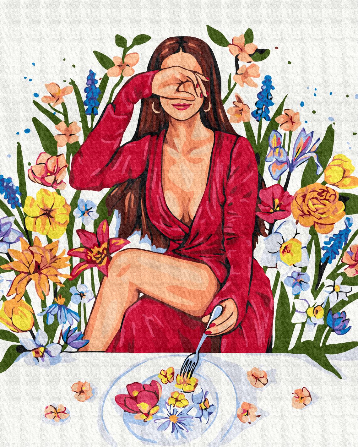 Картина за номерами Brushme Premium Смак весни 40x50 см (PBS54030)