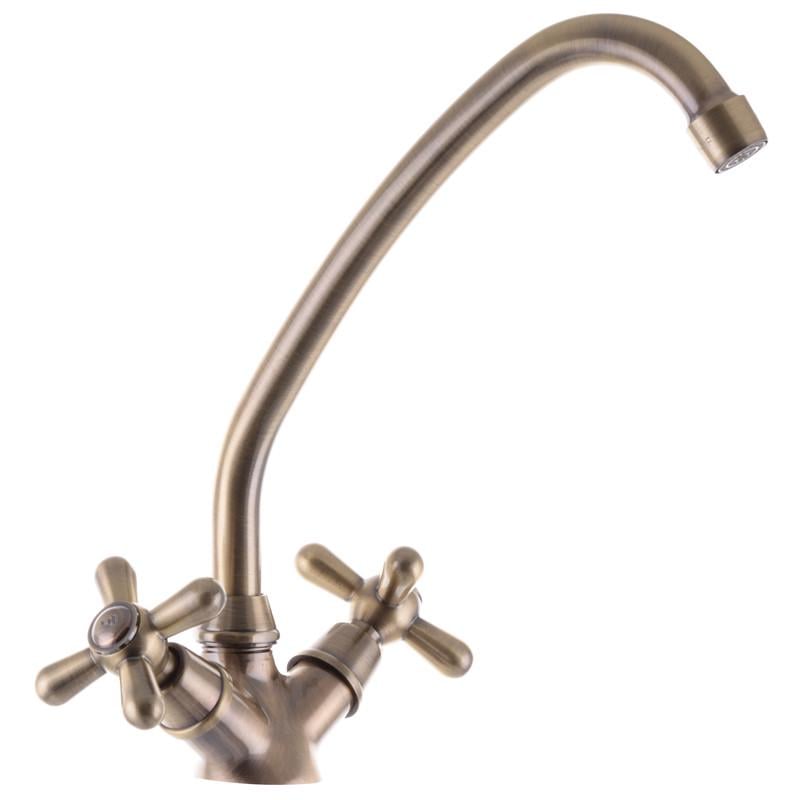 Смеситель для умывальника Europroduct DOMINOX 271 Bronze (EP0007)