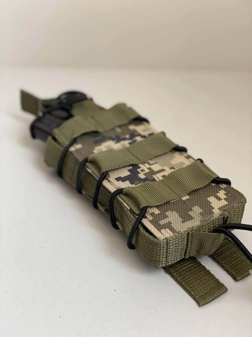 Подсумок одинарный открытый для магазина АК MOLLE Мультикам (2716550727) Подсумок одинарный открытый для магазина АК MOLLE Мультикам (2716550727)