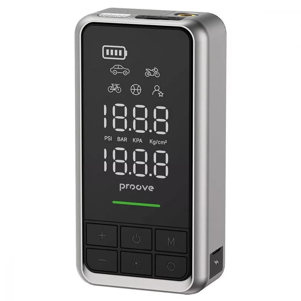 Пусковое устройство Proove Air Jump 2в1 и насос 10400 mAh 1000A - фото 2 Пусковое устройство Proove Air Jump 2в1 и насос 10400 mAh 1000A - фото 2