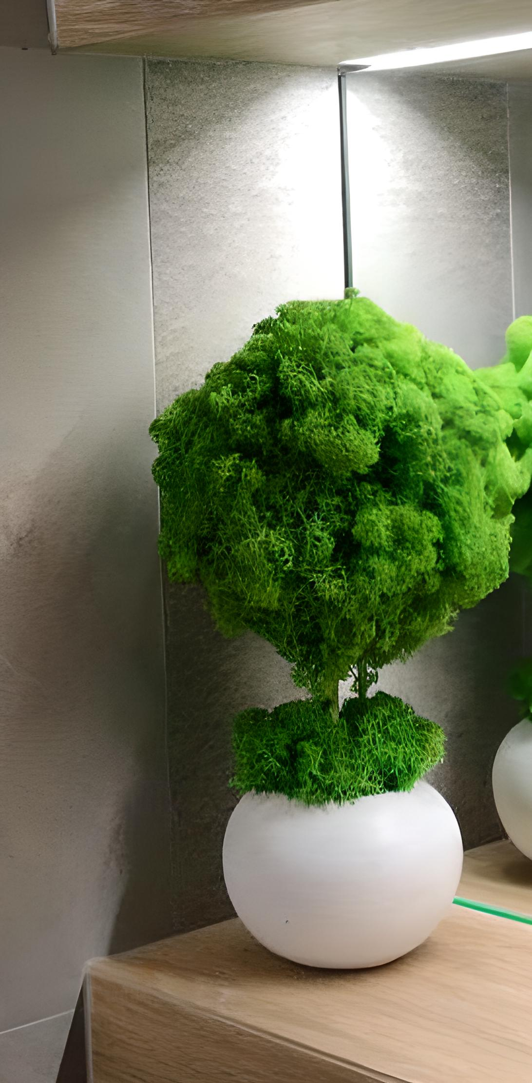 Дерево зі стабілізованим мохом 30 см (12059837)