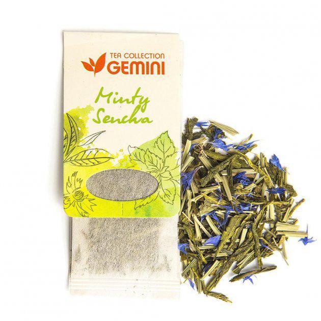 Чай чорний пакетований Gemini Tea Collection Minty Sencha 15 пакетиків (4820156430232) Чай чорний пакетований Gemini Tea Collection Minty Sencha 15 пакетиків (4820156430232)