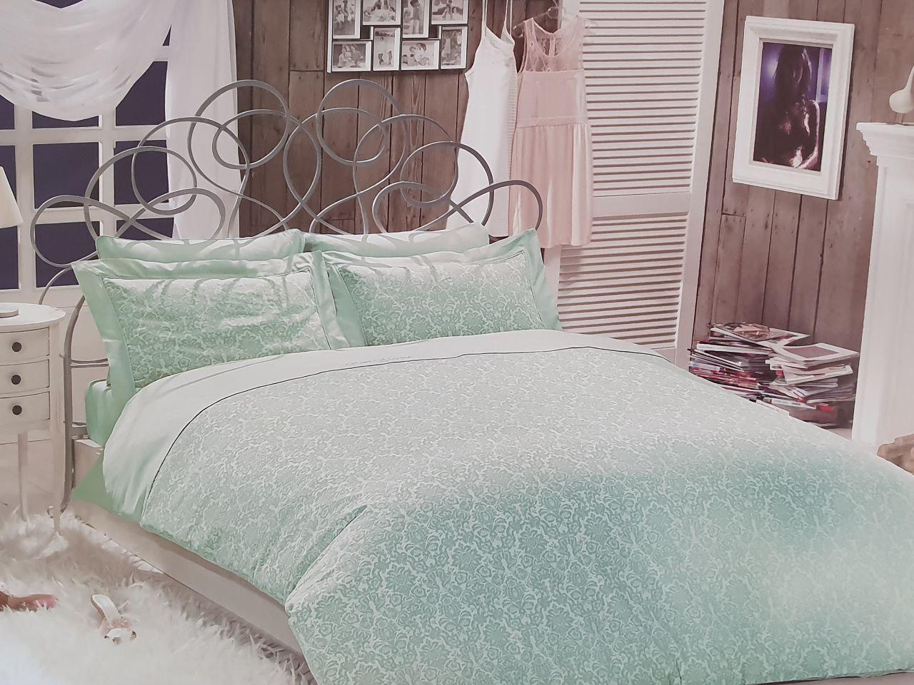 Комплект постельного белья Maison D'or сатин 200х220 см Rose Marine Ice Blue (CN38661) Комплект постельного белья Maison D'or сатин 200х220 см Rose Marine Ice Blue (CN38661)