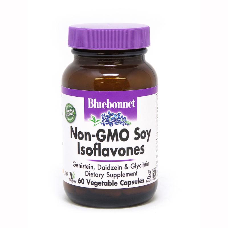 Натуральная добавка Bluebonnet Non-GMO Soy Isoflavones 60 вегакапс. (5161)