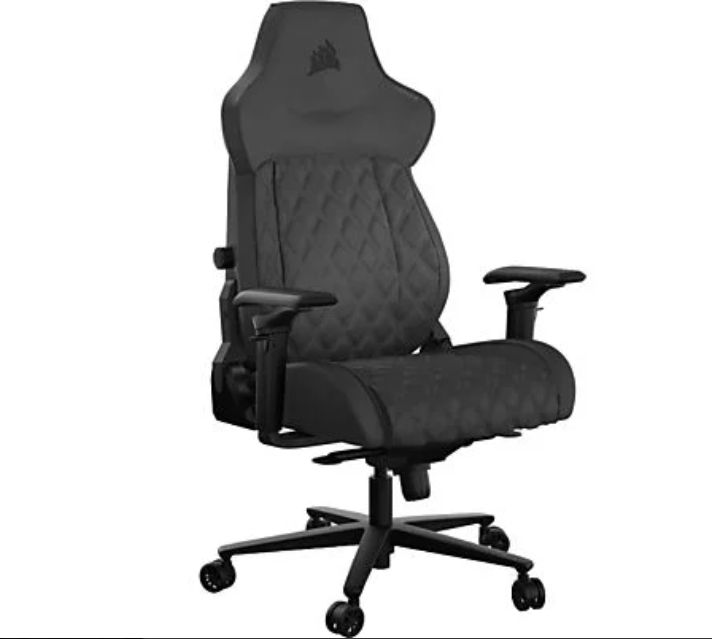 Компьютерное кресло геймерское Corsair TC500 LUXE Shadow тканевое Black (CF9010066WW)