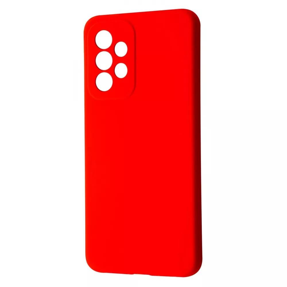 Чохол-накладка для телефону WAVE Full Silicone Cover Samsung Galaxy A33 Red - фото 1