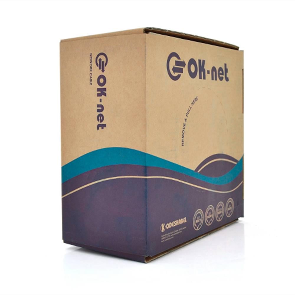 Кабель Одескабель КПпПЕ-ВПЕ 500 4х2х056 F/FTP-cat.6А CU ізоляція ПЕ екран для зовнішніх робіт 500 м (41364)