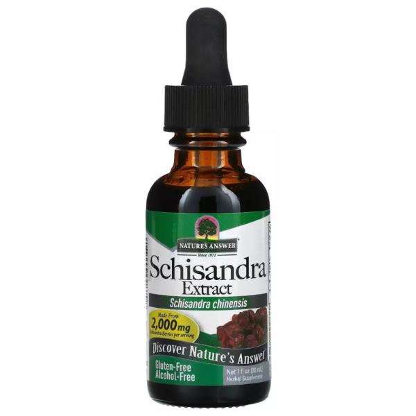 Натуральная добавка Nature's Answer Schisandra Extract Лимонник 2000 мг 30 мл/15 порций (23712967) Натуральная добавка Nature's Answer Schisandra Extract Лимонник 2000 мг 30 мл/15 порций (23712967)