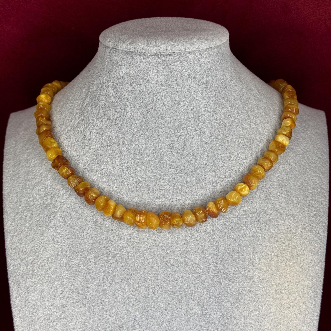 Бусы из янтаря лечебные 45 см (н-872)