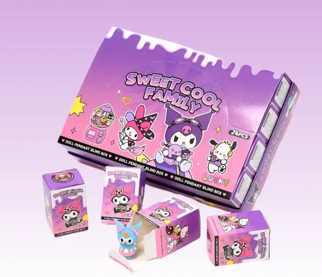 Коробка-сюрприз Family Lucky Blind Box Sweet Cool з брелоком (27829561) - фото 2