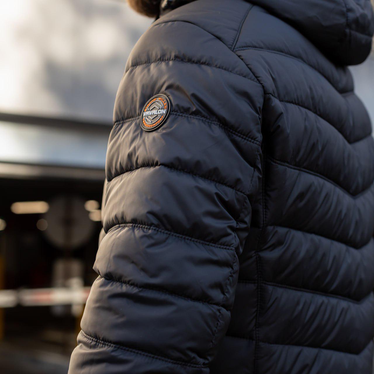 Куртка мужская зимняя Vavalon 932-V р. 56 Черный (29126176) - фото 4