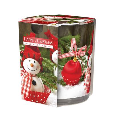 Свечка ароматическая Bispol Счастливого Рождества (27392)