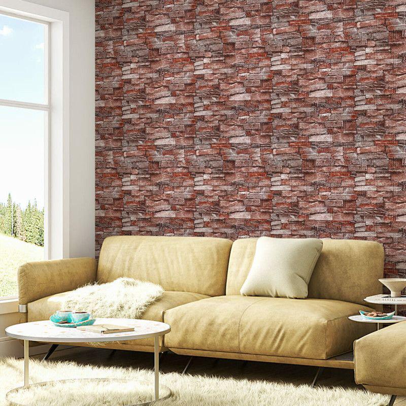 3D-панель декоративная самоклеящаяся под кирпич 700x770x3 мм Красный (BPN3-047) - фото 4 3D-панель декоративная самоклеящаяся под кирпич 700x770x3 мм Красный (BPN3-047) - фото 4