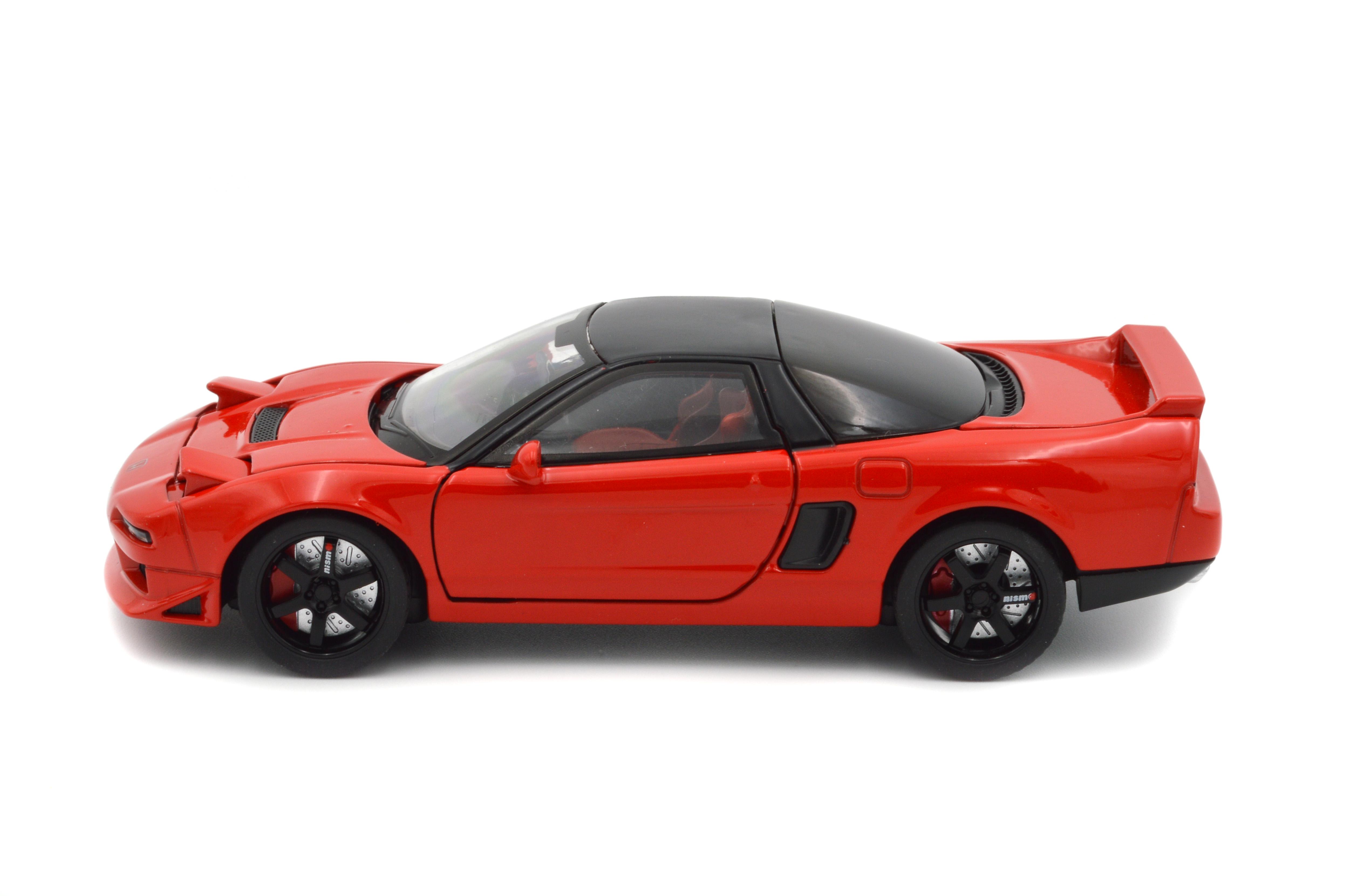 Іграшкова машинка металева Honda NSX 1:32 світло/звук/інерція/відкриваються двері (41022R) - фото 2