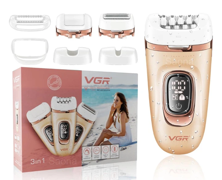 Набір для догляду VGR V-762 3в1 Gold Набір для догляду VGR V-762 3в1 Gold