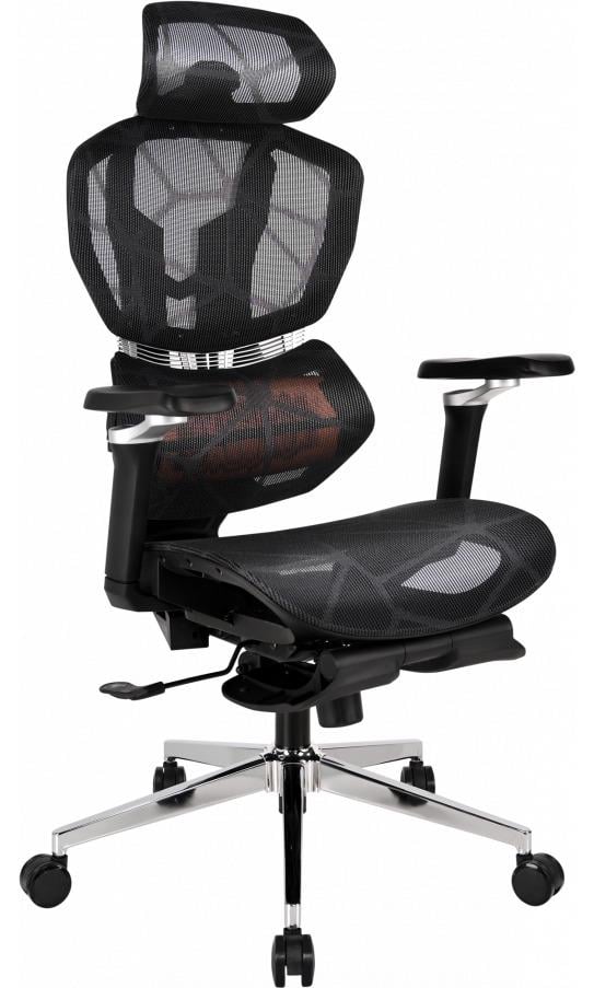 Кресло геймерское GT Racer X-7002 Massage Black/Grey/Grey (35741036)