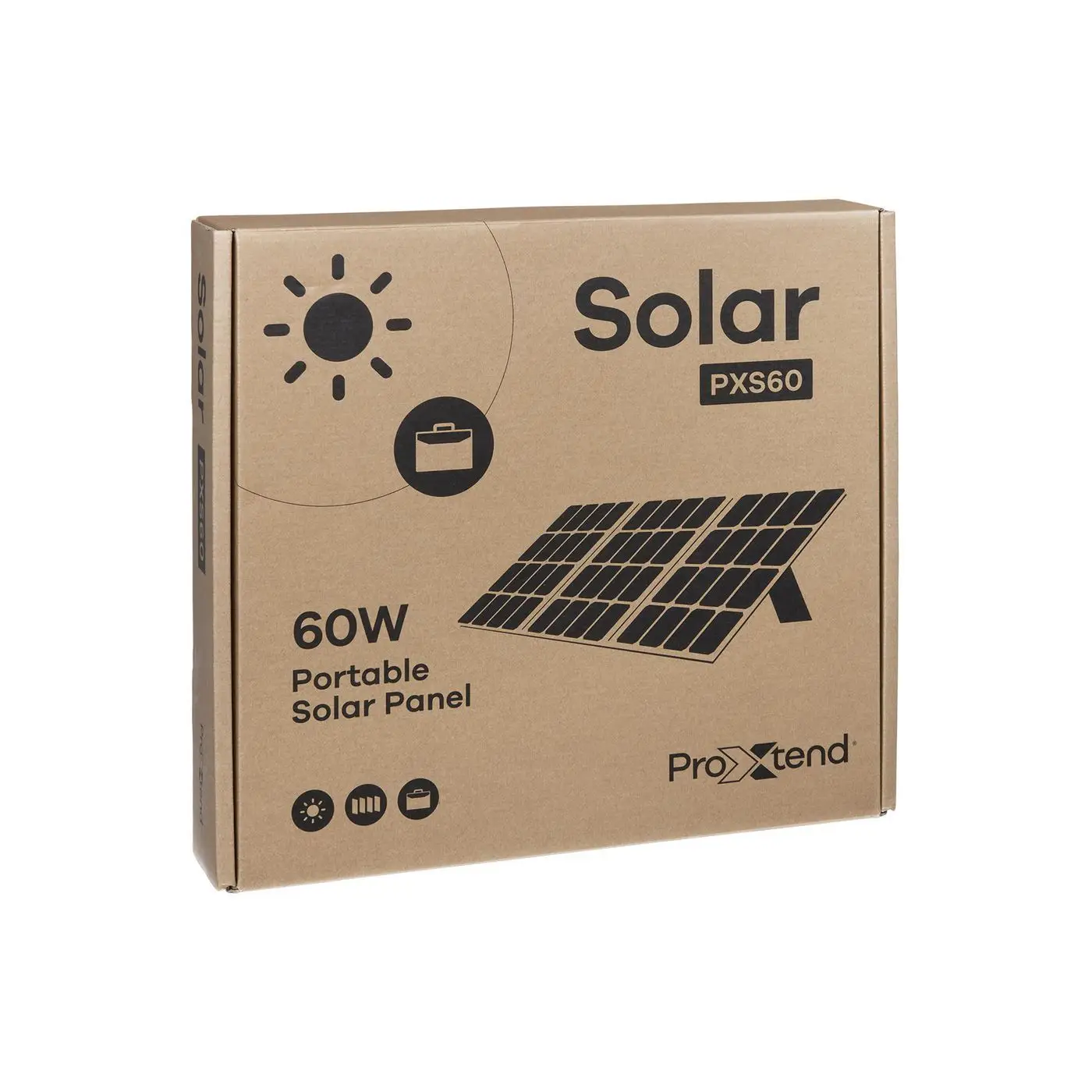 Сонячна панель портативна ProXtend Solar Panel 60 W (PX-60WSP) - фото 5