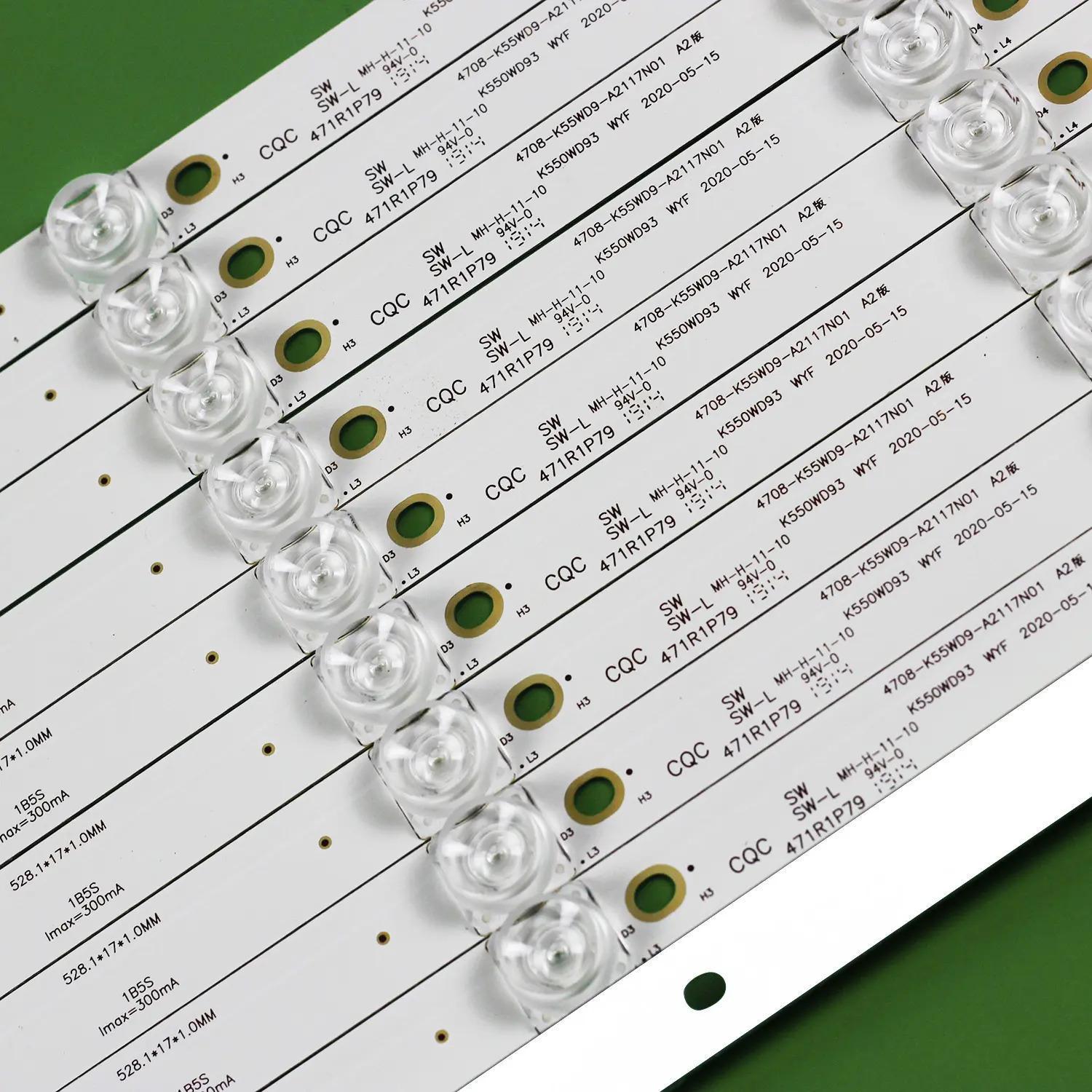 ᐉ Комплект LED підсвітки для TV /3V 4708-K55WD9-A2117N01 A2