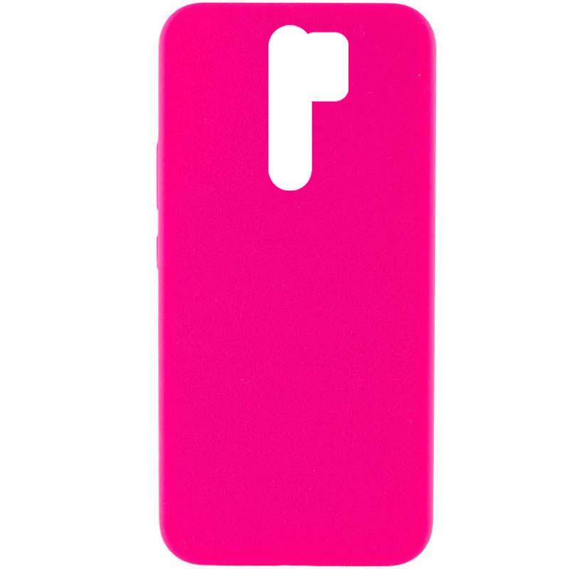 Противоударный чехол Silicone Cover Lakshmi (AAA) для Xiaomi Redmi Note 8 Pro Розовый / Barbie pink