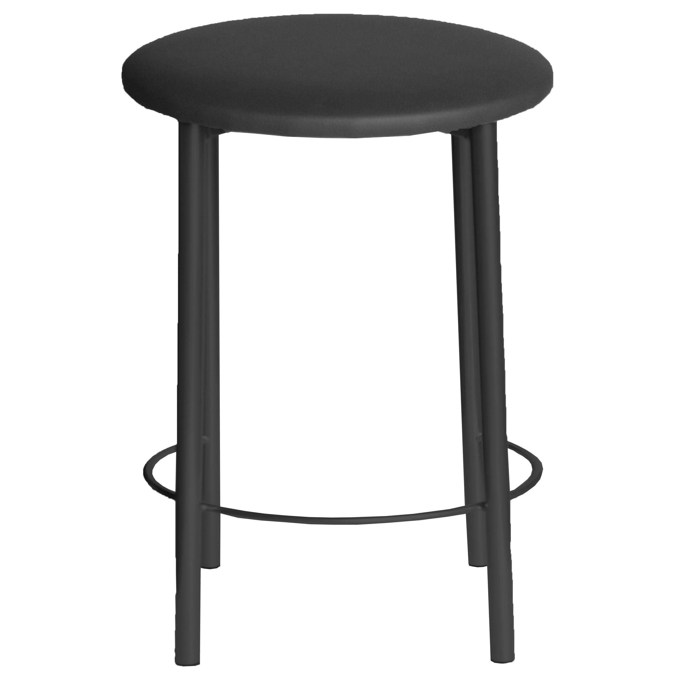 Полубарный табурет Марко кожзаменитель Черный (U26041-99)