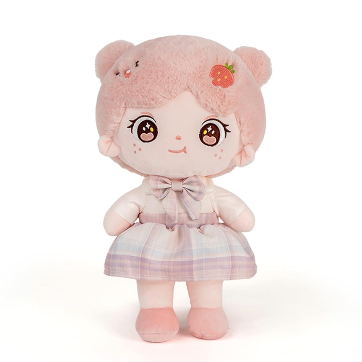 Игрушка мягкая Кукла Kawaii в одежде 60 см Розовый (STL-86)