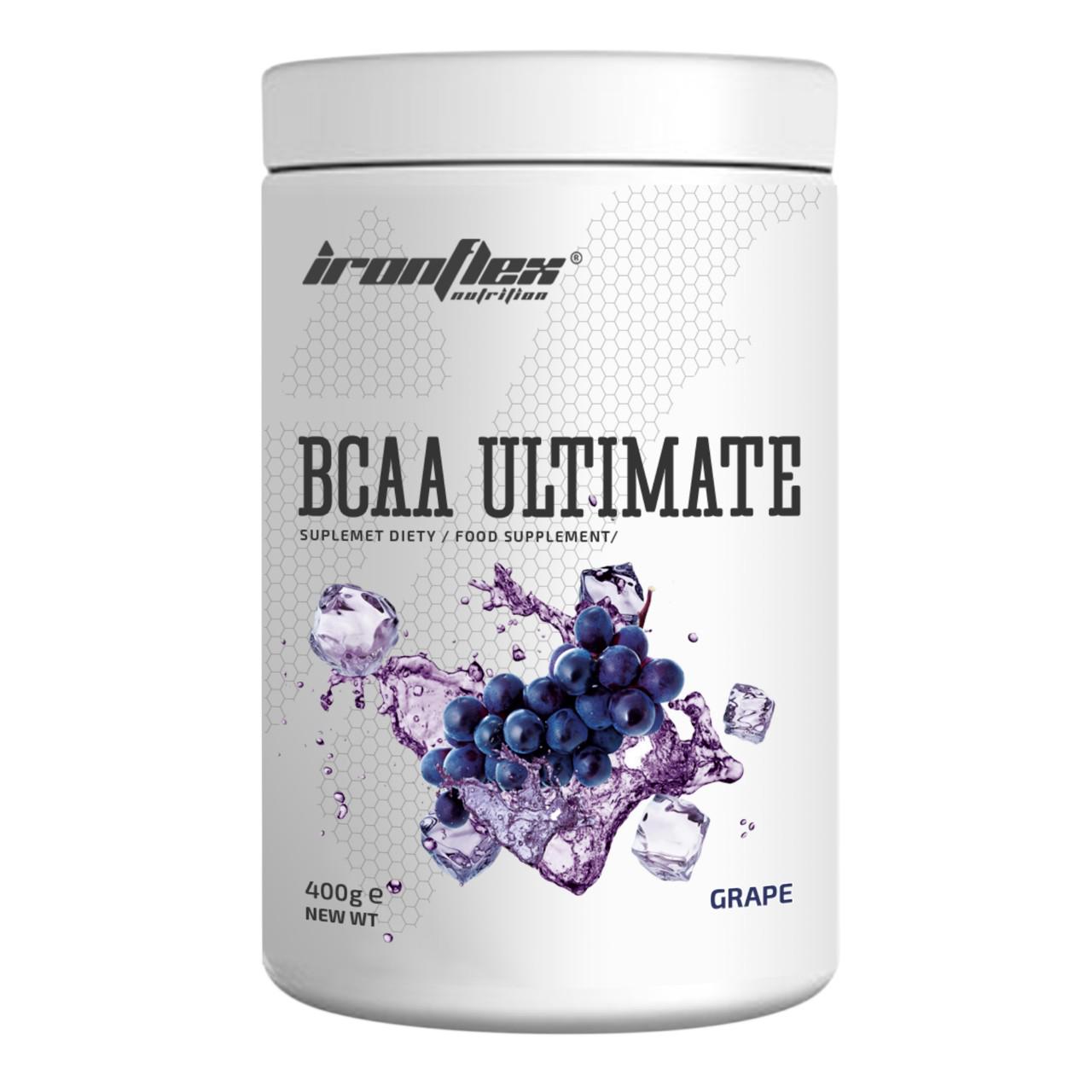 Аминокислота BCAA Ultimate Instant Grape 400 г Аминокислота BCAA Ultimate Instant Grape 400 г