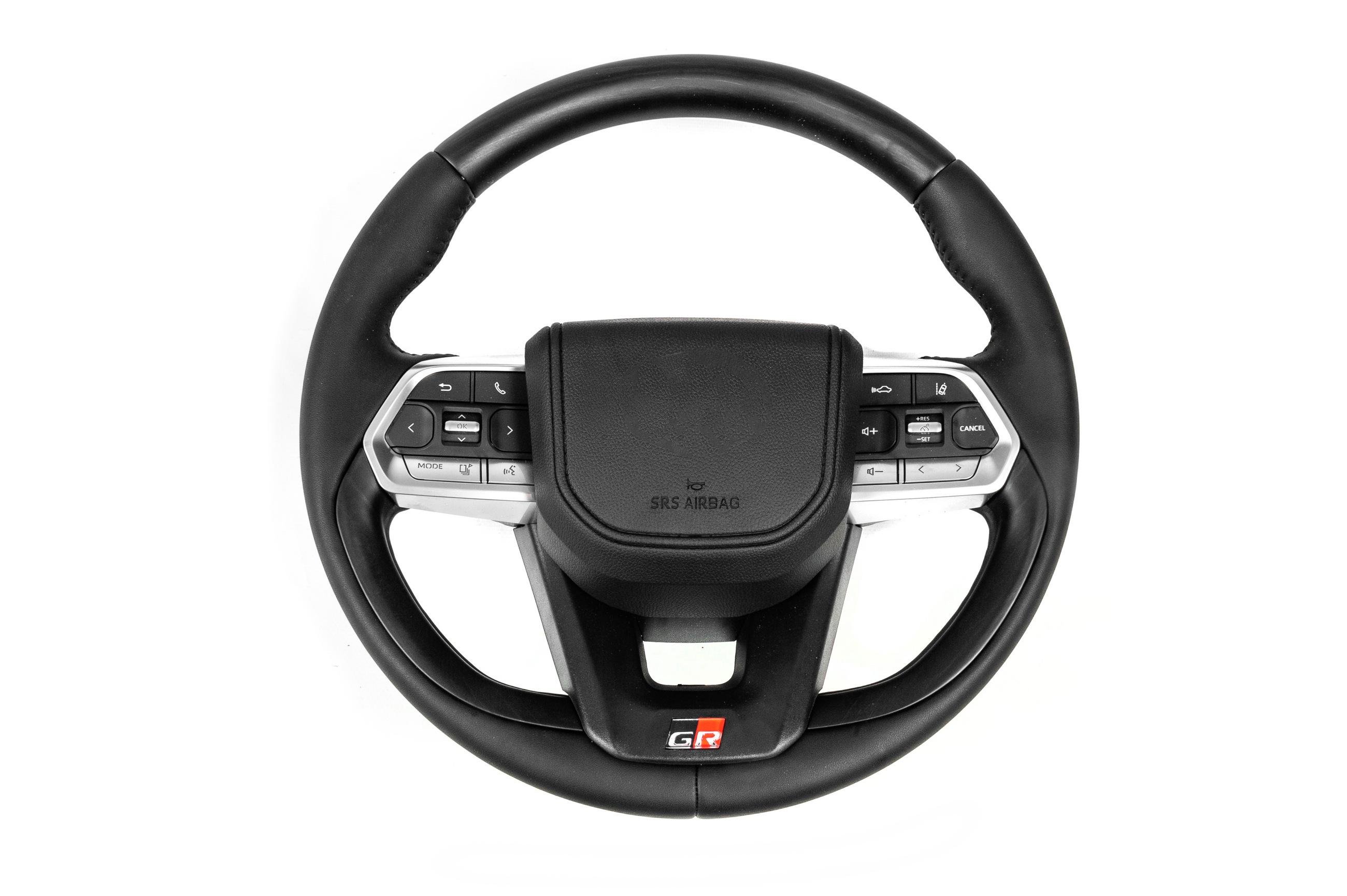 Руль 1234 Upgrade с подогревом TLC300-дизайн для Toyota Land Cruiser 200 2007-2021 гг. Дерево (166380)