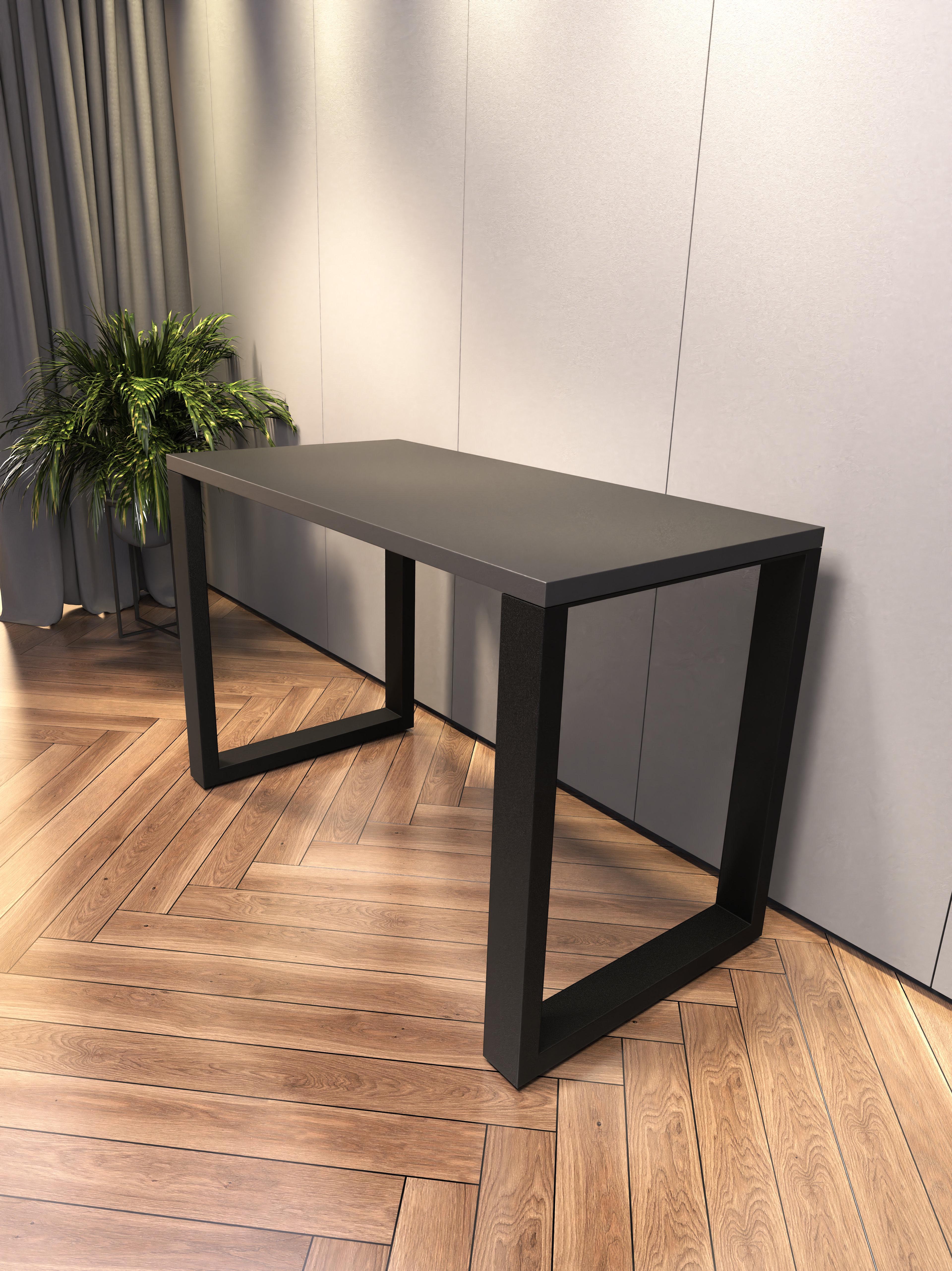 Компьютерный стол MILAN 120х60 см Антрацит (NA59) Компьютерный стол MILAN 120х60 см Антрацит (NA59)