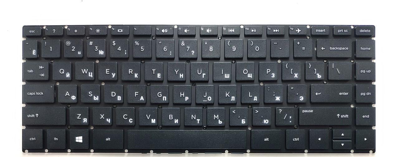 Клавиатура для ноутбука HP Pavilion 14-BS матовая (251)