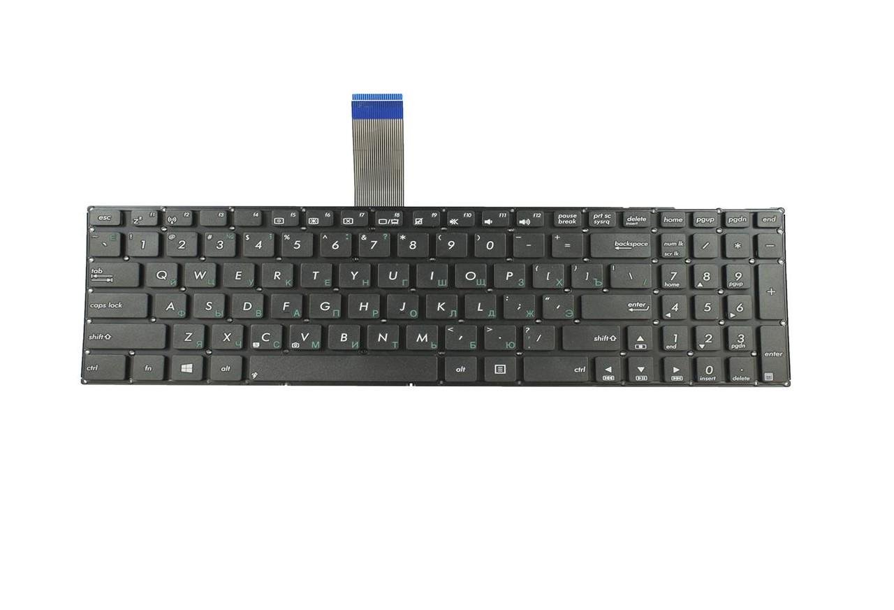 Клавиатура для ноутбука Asus R510MJ матовая (0KNB0-610ARU00)