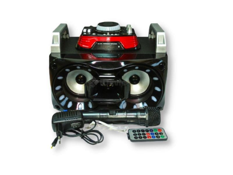 Колонка портативная XPRO DJ787 20 Вт USB/AUX/FM/Bluetooth Черный (LP-87867)