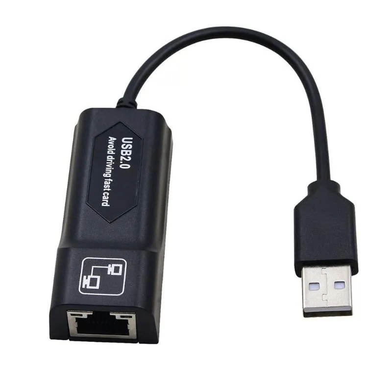 Адаптер сетевой переходник PIX-LINK USB LAN SR9900 сетевая карта Black (16158) - фото 2