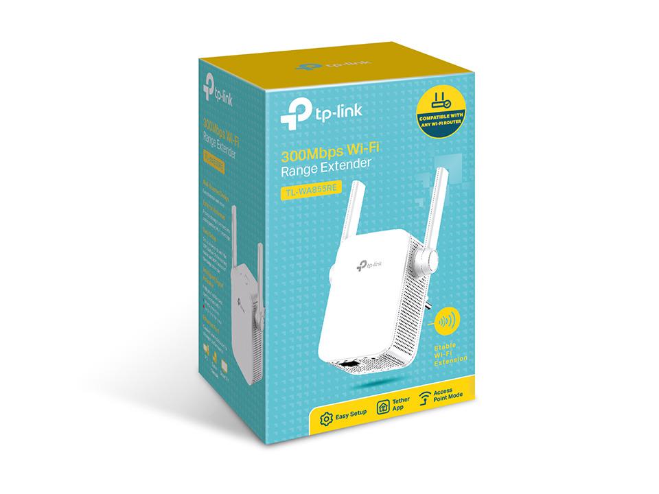 Ретранслятор Wi-Fi TP-Link TL-WA855RE (13379385) - фото 3