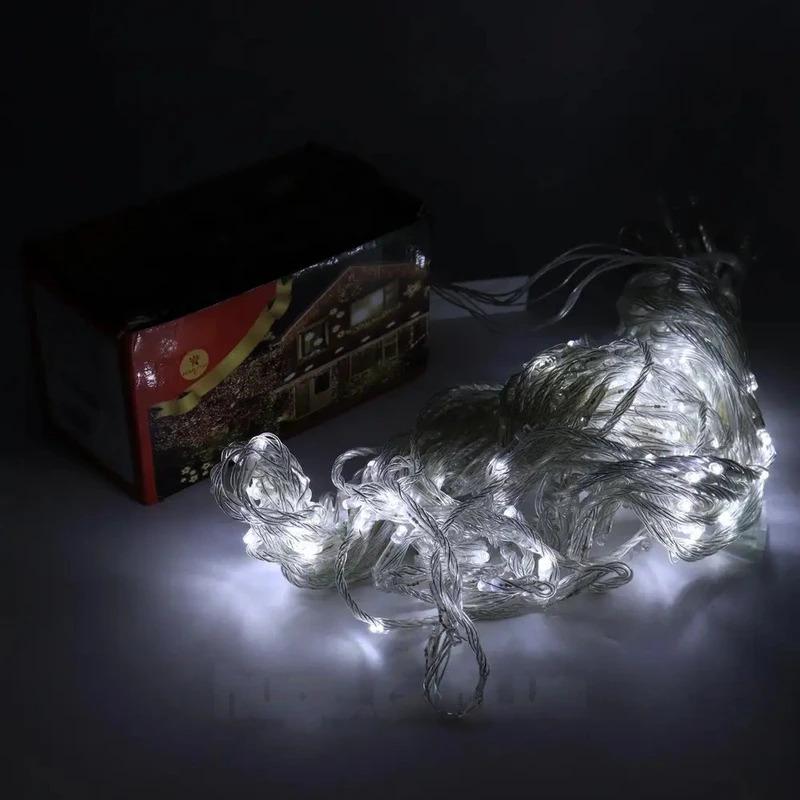 Гирлянда штора Сеточка 240 LED теплый белый (234564364_429) - фото 9 Гирлянда штора Сеточка 240 LED теплый белый (234564364_429) - фото 9