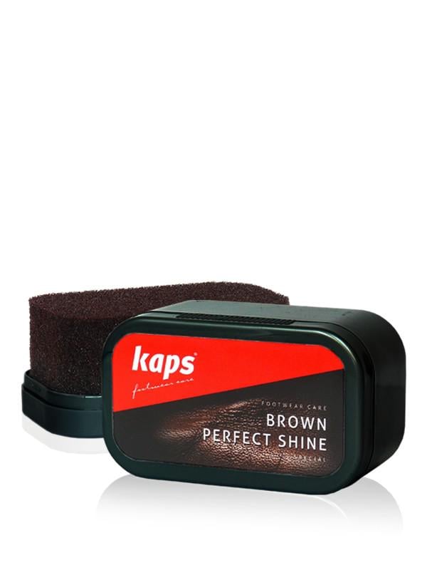 Губка для обуви KAPS Brown Perfect Shine Коричневый (02_0103)