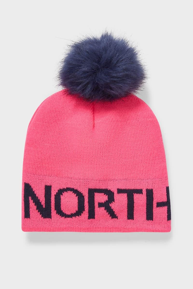 Шапка C&A Напис 98-104 см Рожевий (740302138150)