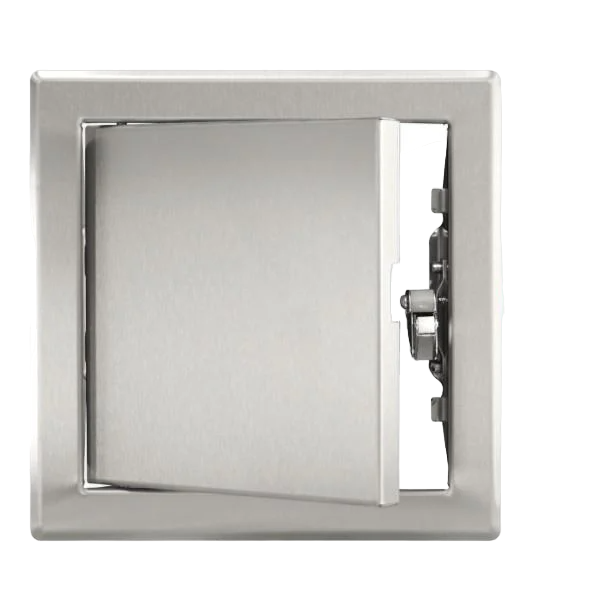Люк ревизионный для внутренних работ Europlast RLMP1515i click металлический нержавеющая сталь 150x150 мм (183827)