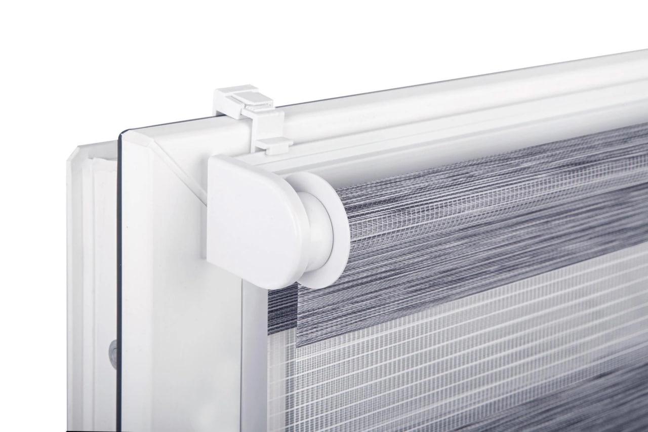 Рулонная штора Sun Window День-ночь 62х150 см Серый (13467001) - фото 2 Рулонная штора Sun Window День-ночь 62х150 см Серый (13467001) - фото 2