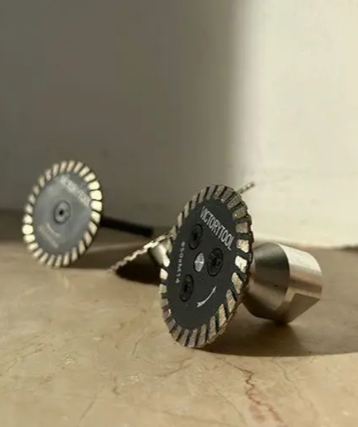 Диск алмазний Victorytool для чищення клею під СВП 75 мм (М14) - фото 2