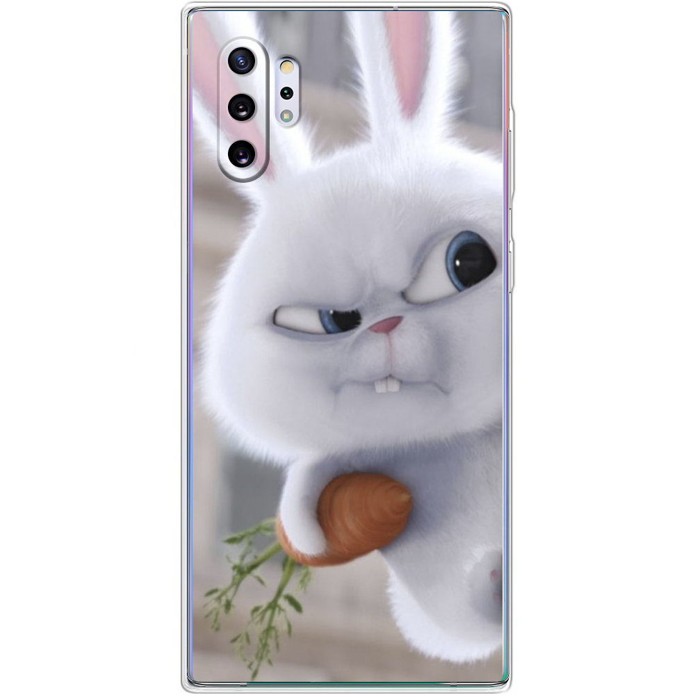 Чохол Boxface Samsung N975 Galaxy Note 10 Plus Rabbit Snowball Прозорий силікон (37686-up1116-37686)