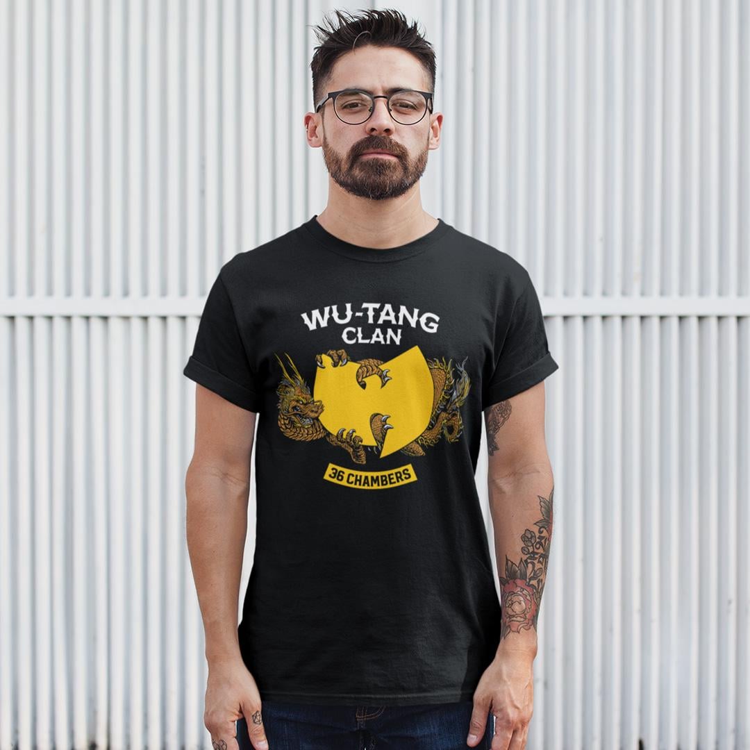 Футболка унісекс Wu Tang Clan 36 Chambers M Чорний (00000009176)