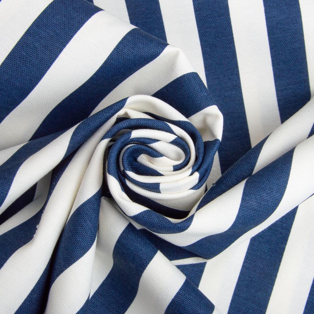 Ткань декоративная Кухня V-35 215 гр/м2 хлопок с водоотталкивающей пропиткой 180 см Синий (26372)