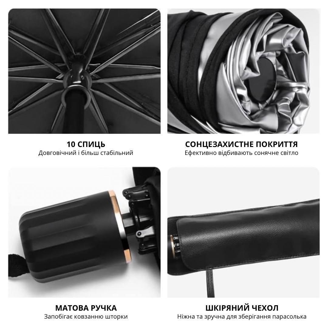 Парасолька автомобільна Bodasan сонцезахисна на лобове скло (CWS8) - фото 3 Парасолька автомобільна Bodasan сонцезахисна на лобове скло (CWS8) - фото 3