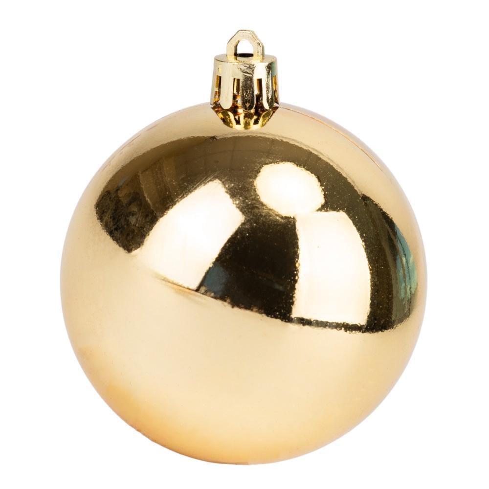 Набір ялинкових кульок Золоті вогники 68 шт. (6042-007) - фото 6