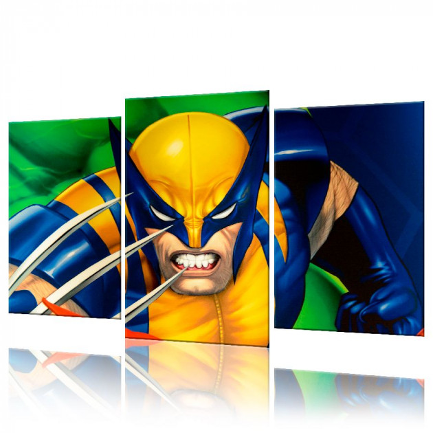 Картина модульная ArtStar Люди Икс ADFM0022 120х180 см 3 части