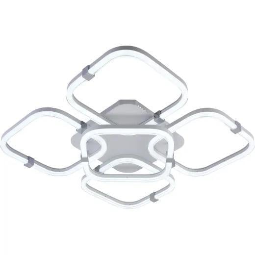 LED-люстра потолочная Valeso V-DK6098-4+1 WH+CR 190W (28689720)