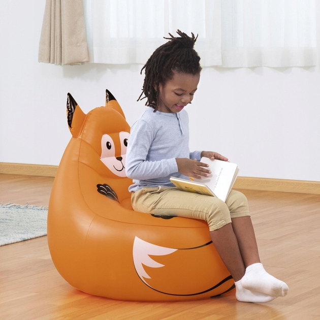 Кресло надувное Bestway Лиса 72х72х72 см (75116) - фото 3 Кресло надувное Bestway Лиса 72х72х72 см (75116) - фото 3