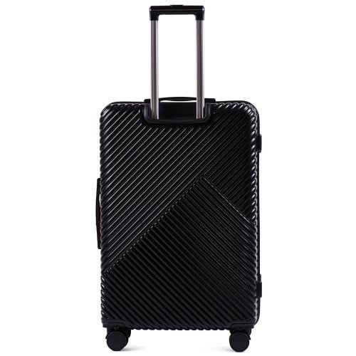 Валіза пластикова Wings WN01 велика Чорний - фото 3 Валіза пластикова Wings WN01 велика Чорний - фото 3