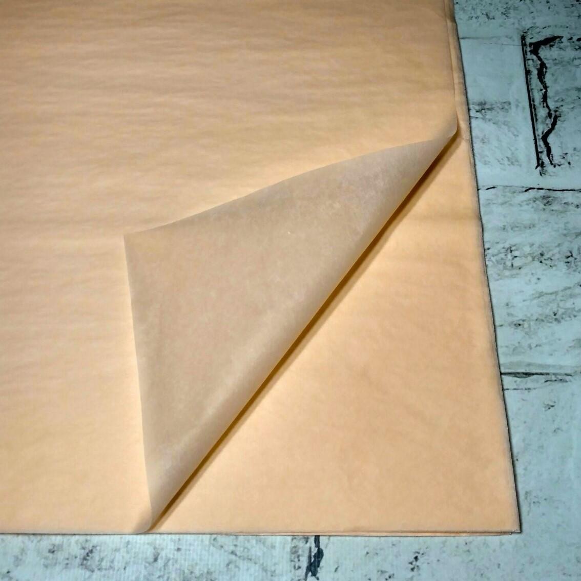 Бумага тканевая 75х50 см 10 л. 17г/м2 Персиковый (5-25244)