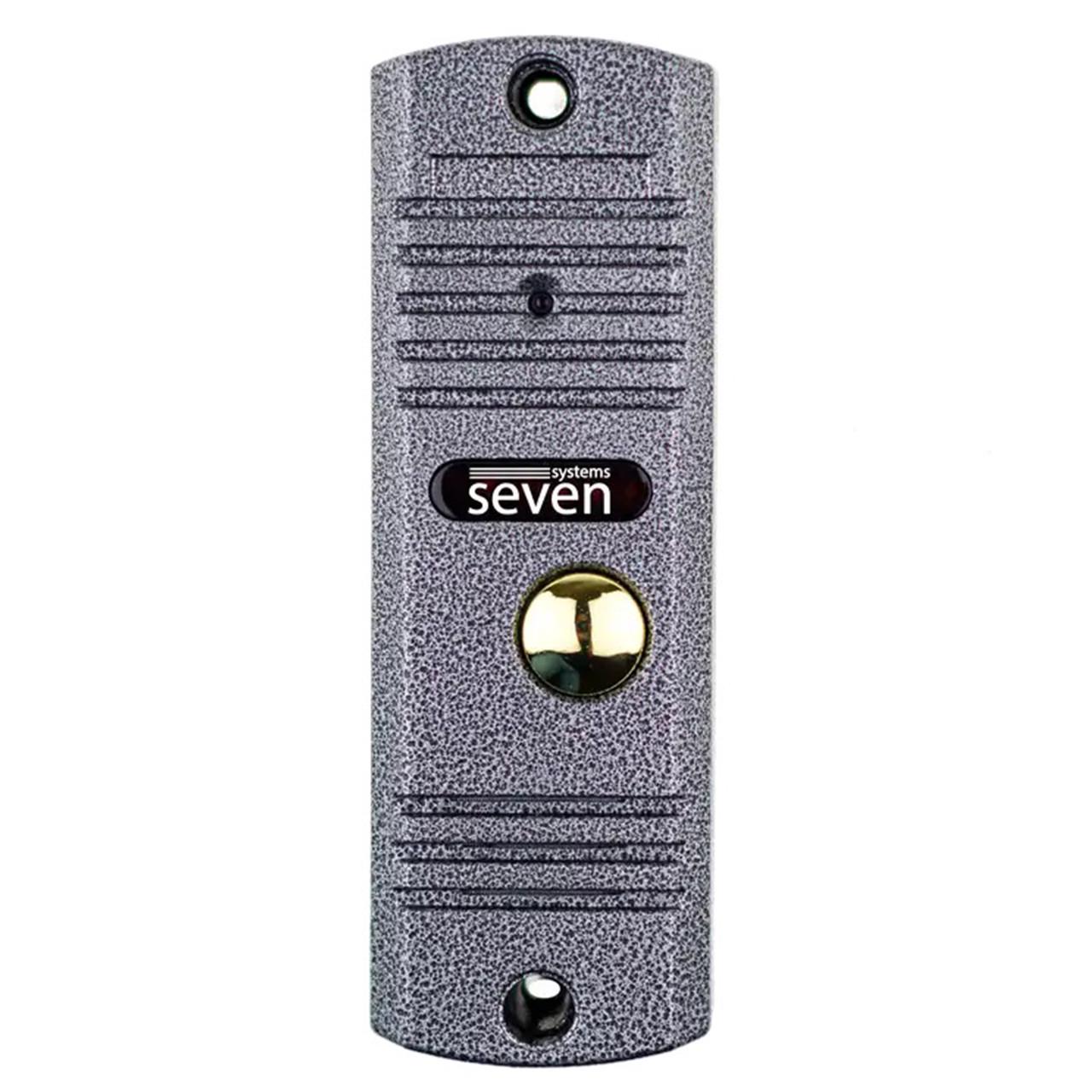 Вызывная панель домофона SEVEN CP-7506 Silver (CP7506s) - фото 2